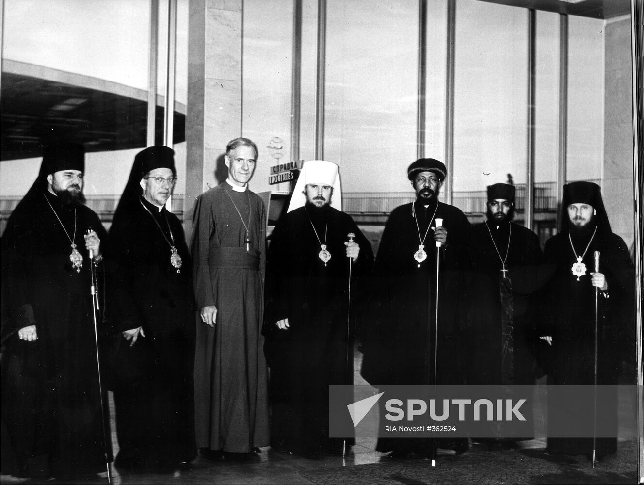 Archive photos of Patriarch Alexy II
