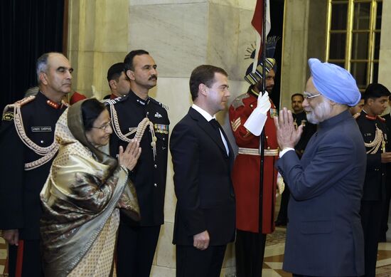 Dmitry Medvedev visits India: Day two