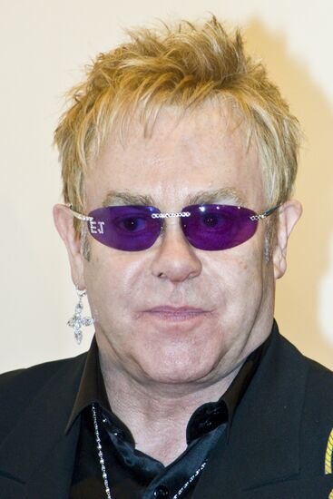 Singer Elton John in Barvikha Luxury Village