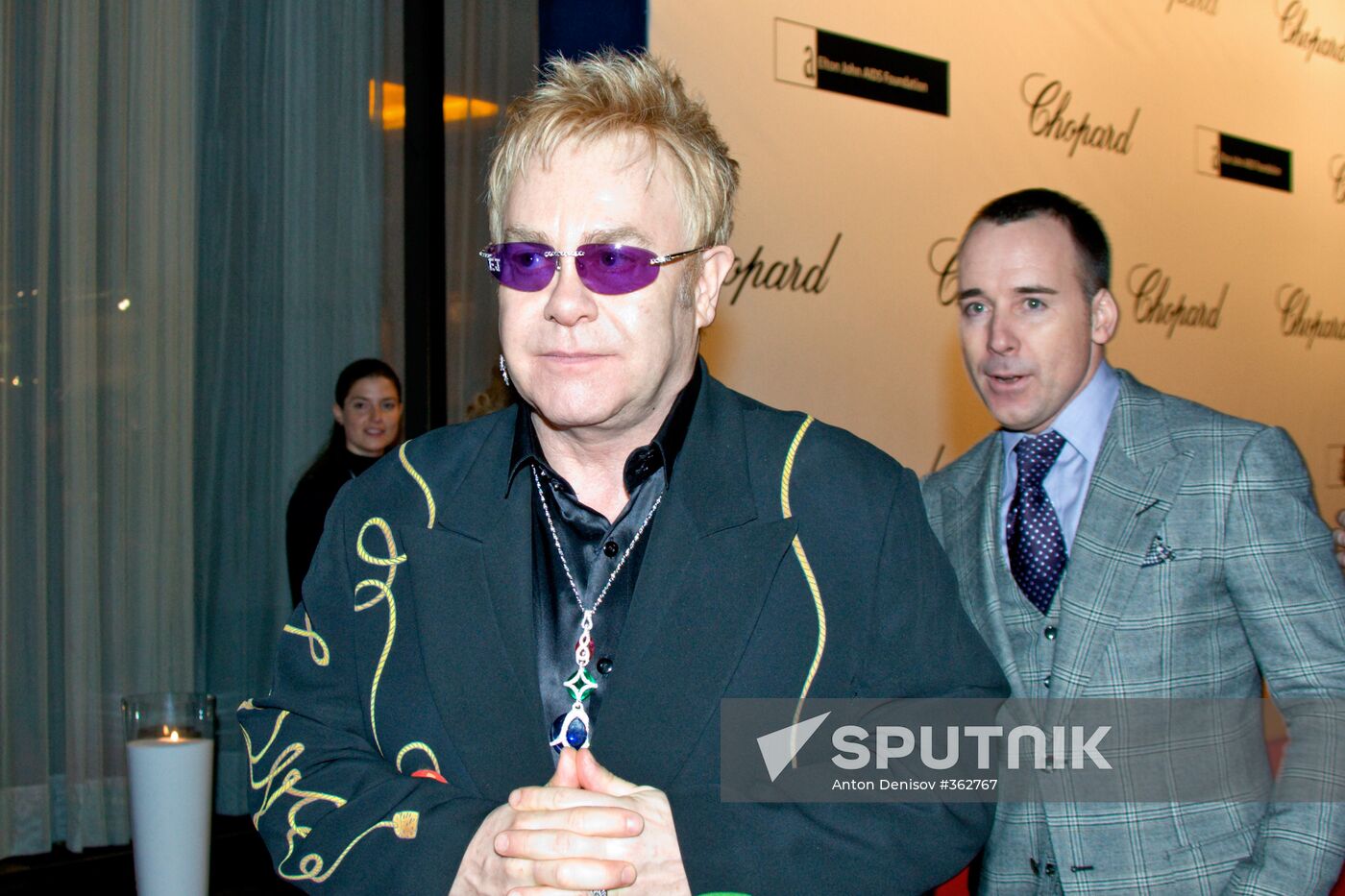 Singer Elton John in Barvikha Luxury Village