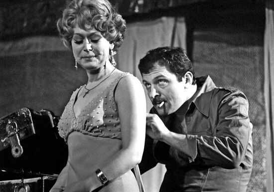 Scene from the play "Streetcar named 'Desire'"