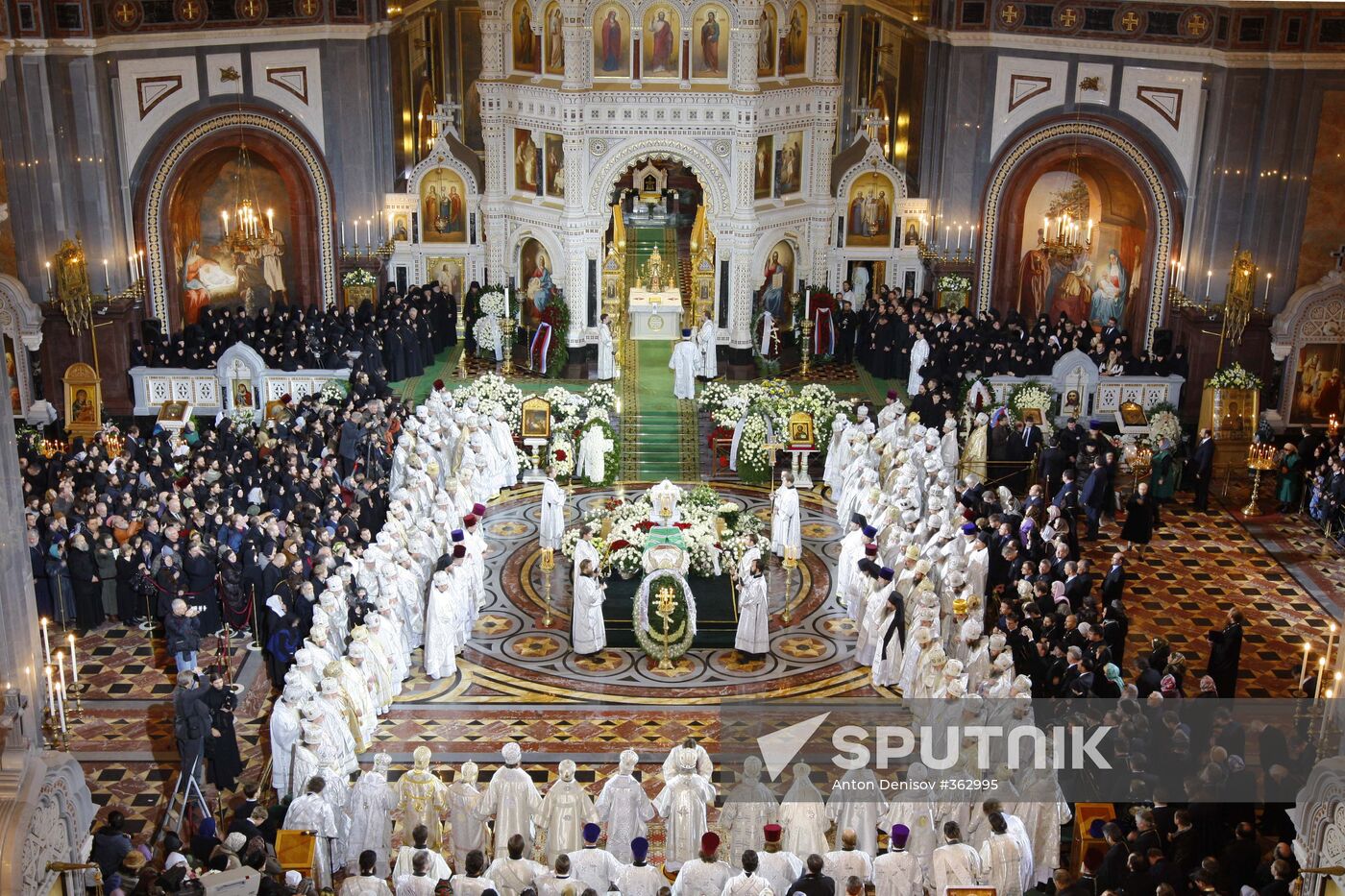 Alexy II funeral
