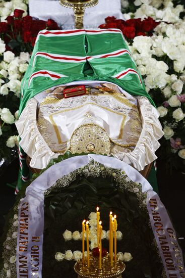 Alexy II funeral