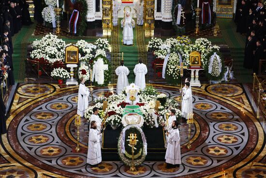 Funeral ceremony for Patriarch Alexy II