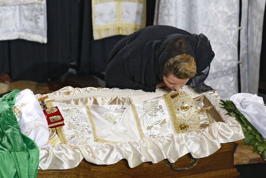 Funeral ceremony for Patriach Alexy II