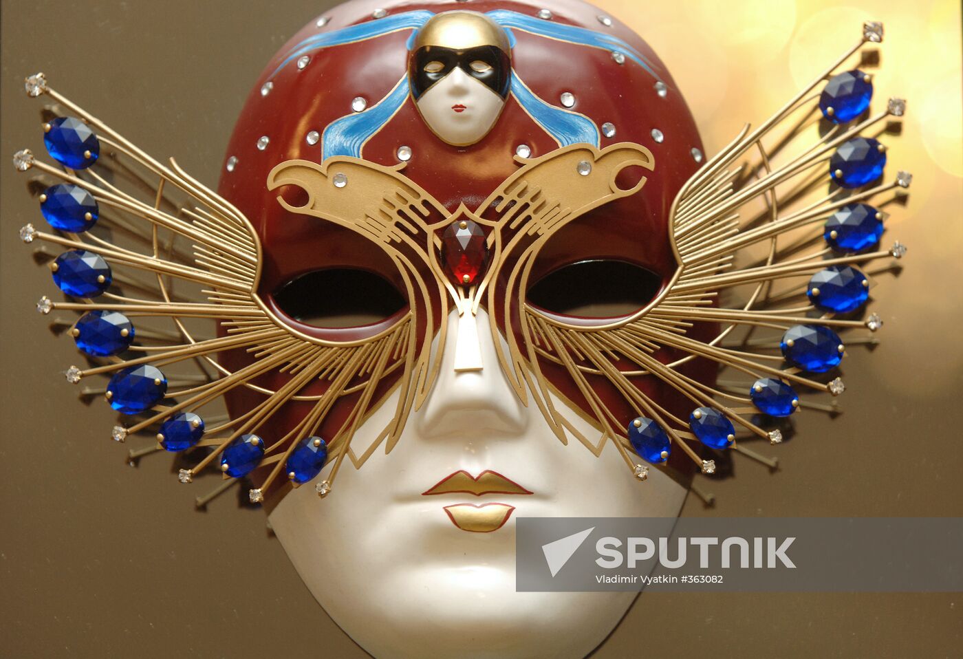 Golden Mask. News conference