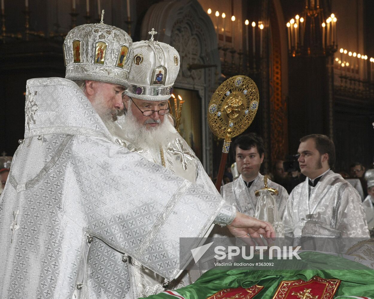Funeral ceremony for Patriach Alexy II