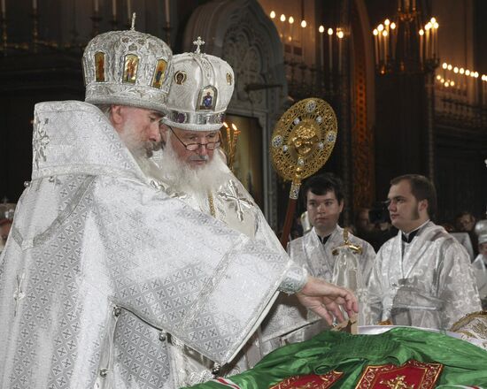 Funeral ceremony for Patriach Alexy II