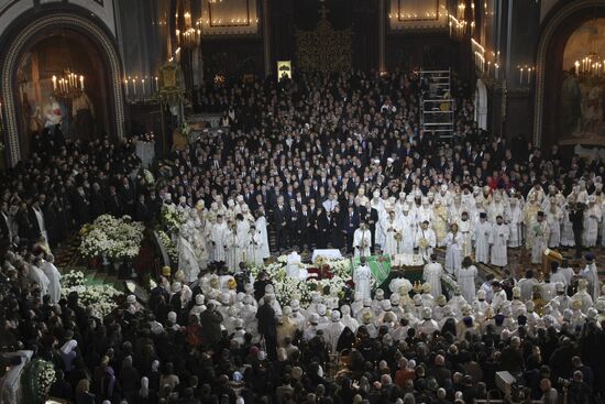 Funeral ceremony for Patriarch Alexy II