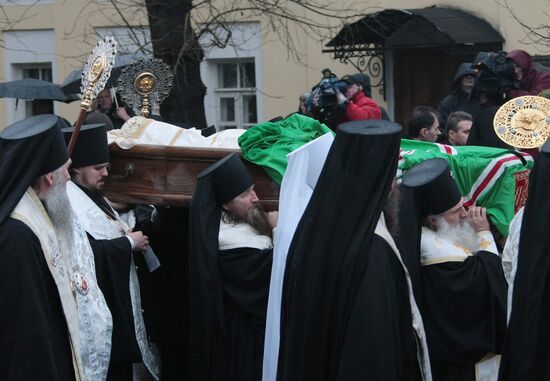 Funeral of Patriarch Alexy II of Moscow and All Russia