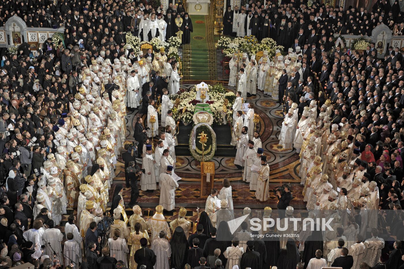 Funeral service for Patriarch Alexy II of Moscow and All Russia