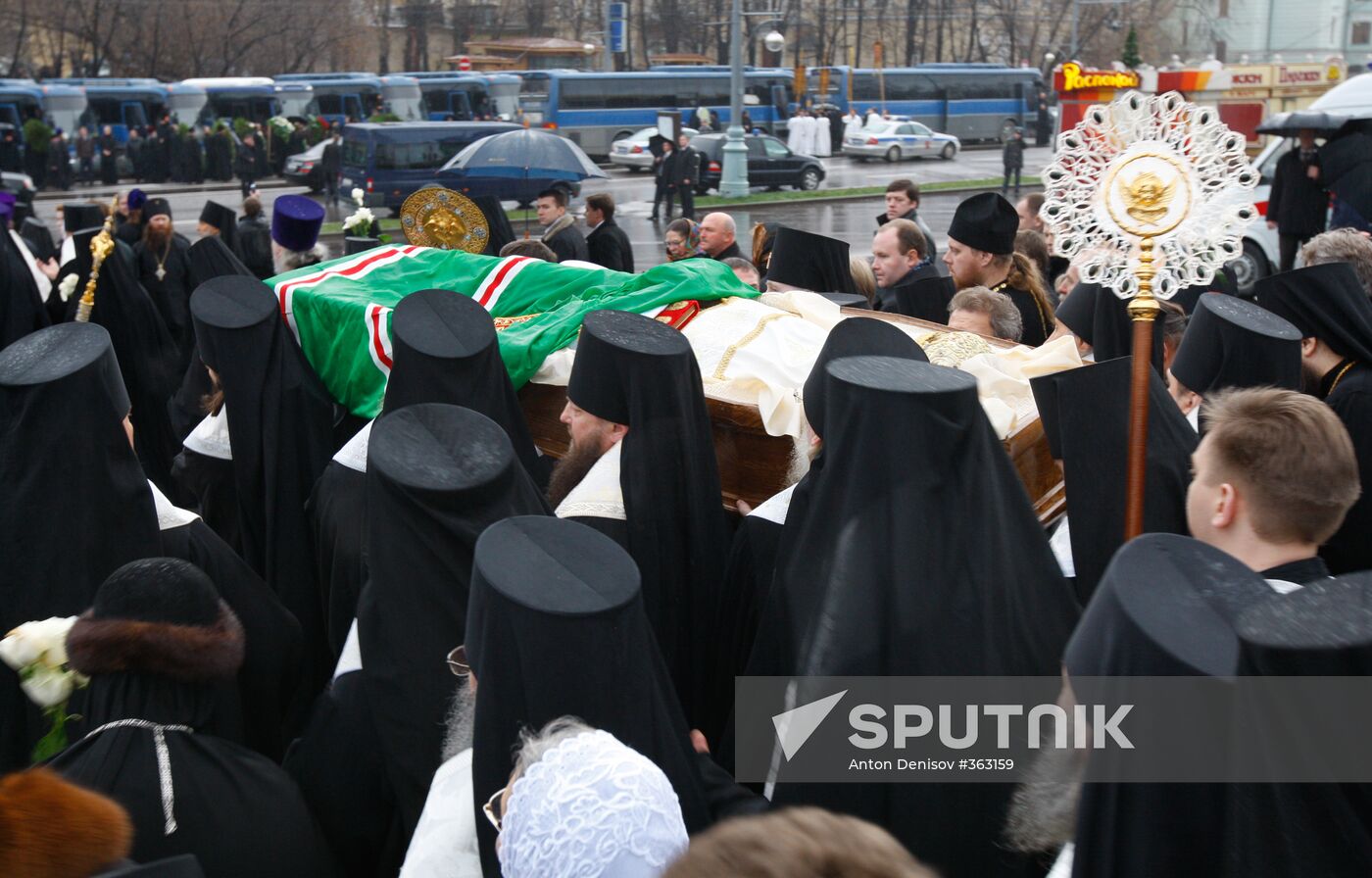 Funeral service for Patriarch Alexy II of Moscow and All Russia