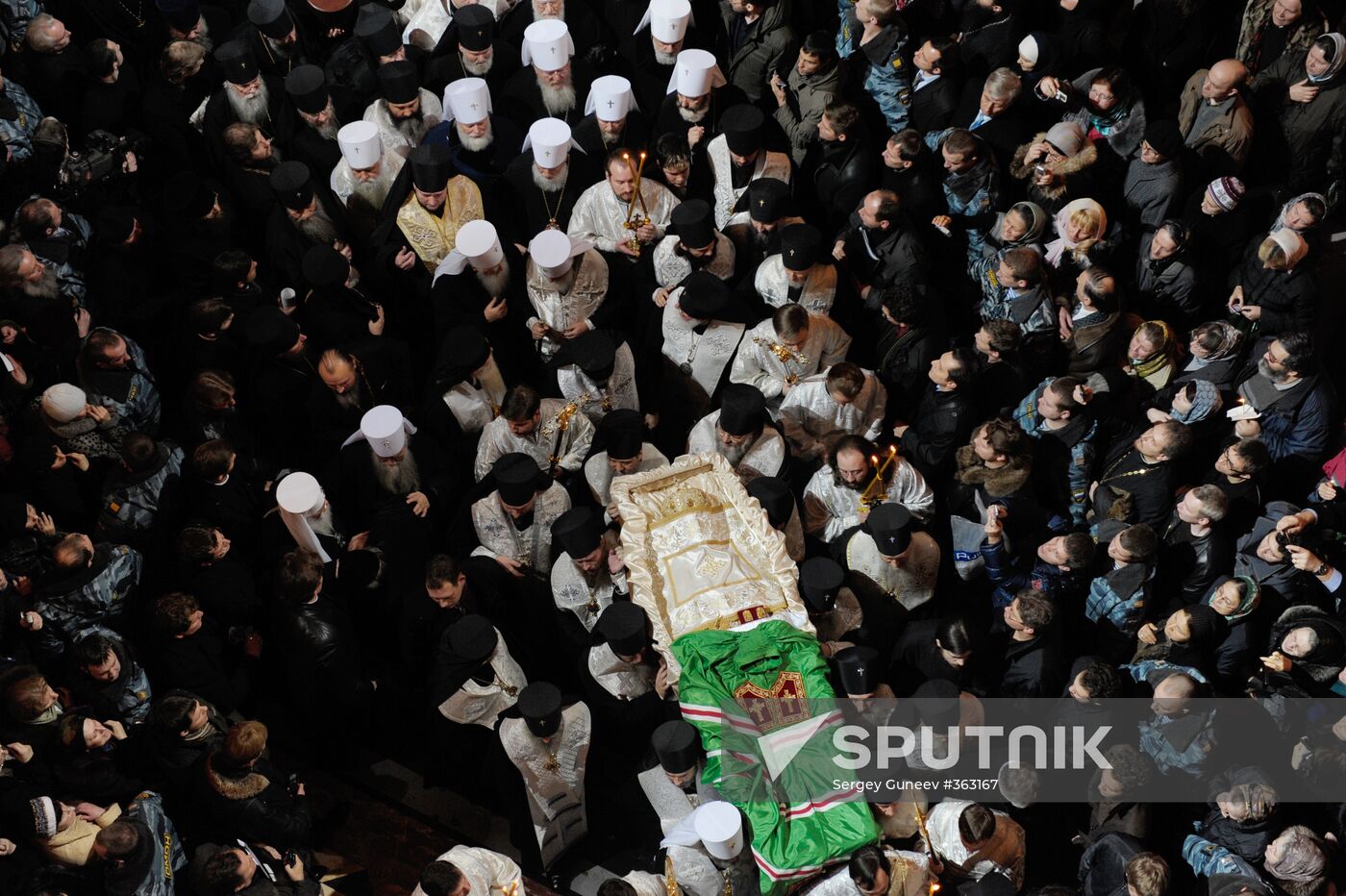 Funeral service for Patriarch Alexy II of Moscow and All Russia