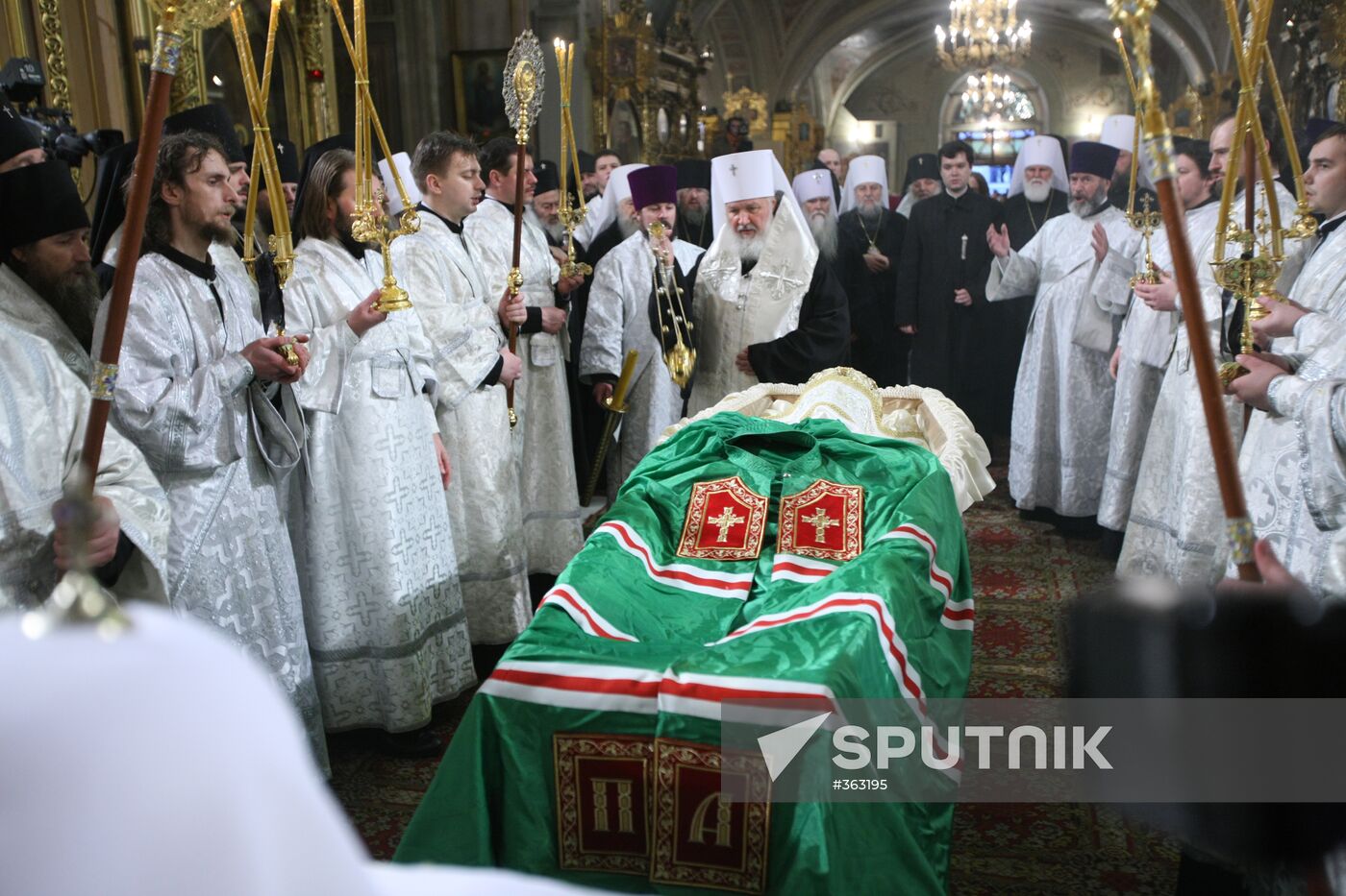 Funeral service for Patriarch Alexy II