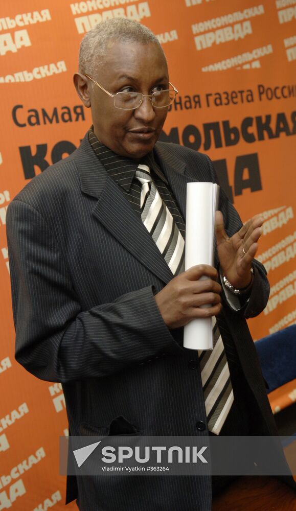 Somalia's ambassador to Russia Mohammed Mahmud Handule