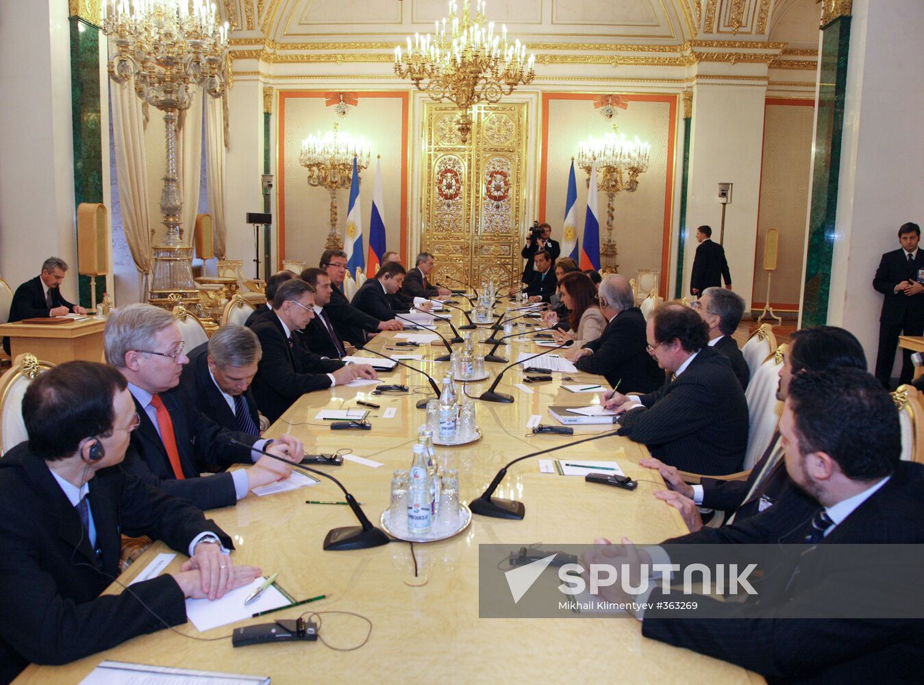 Russian-Argentine talks in the Kremlin