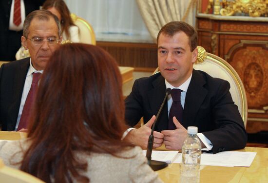 Russian-Argentine talks in the Kremlin