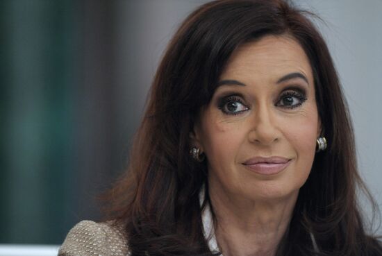 News conference with presidents of Russia and Argentina