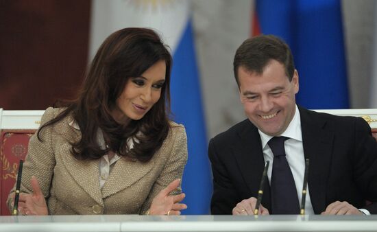 Russian-Argentine talks in Moscow