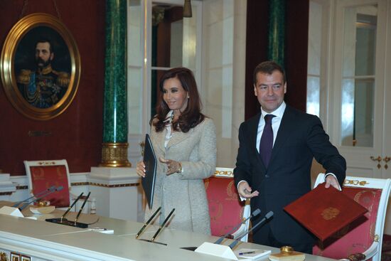 Russian-Argentine talks in Moscow