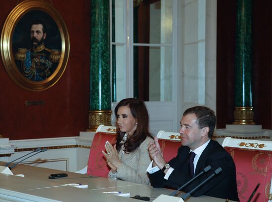 Russian-Argentine talks in Moscow