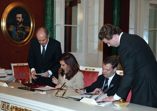 Russian-Argentine talks in the Kremlin