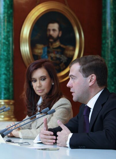 Russian-Argentine talks in Moscow