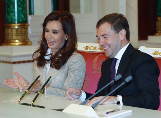 Russian-Argentine talks in Moscow