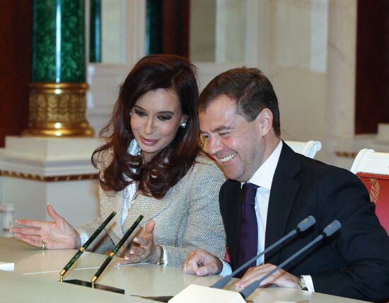 Russian-Argentine talks in Moscow