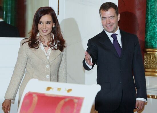 Russian-Argentine talks in the Kremlin