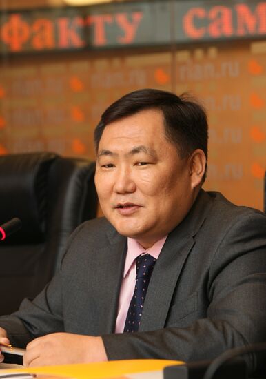Head of the government of the Republic of Tuva Sholban Kara-Ool