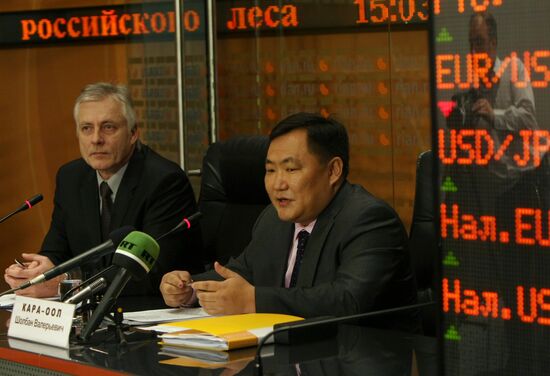 Head of government of the Republic of Tuva Sholban Kara-Ool