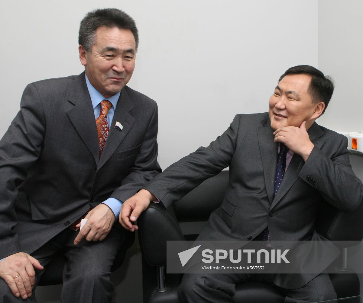 Head of government of Republic of Tuva Sholban Kara-Ool