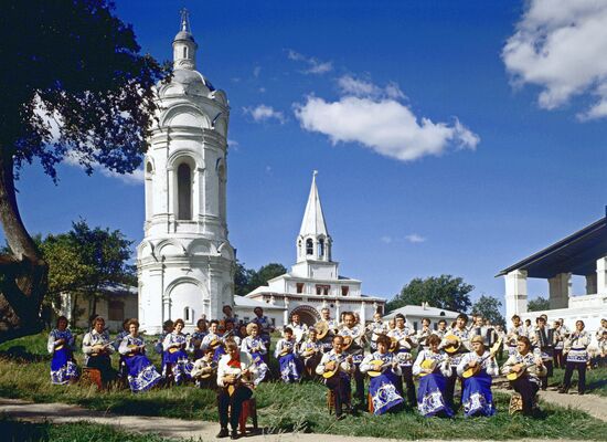 Osipov Russian popular orchestra in Kolomenskoye