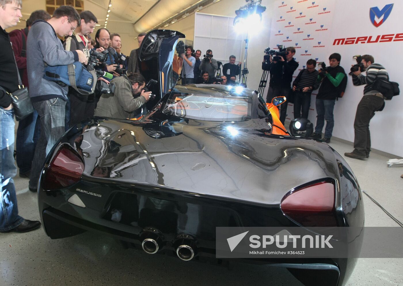 Presentation of Marussia, Russia's first sports car