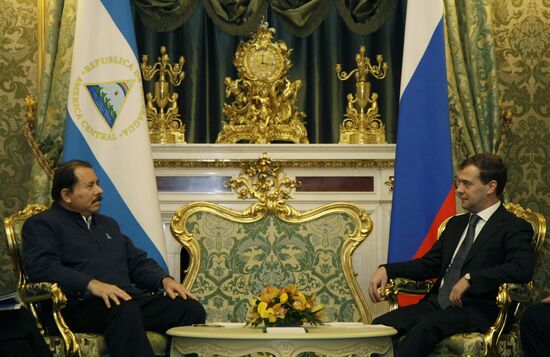 Daniel Ortega Saavedra paying official visit to Russia