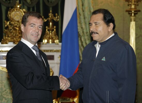 Official visit to Russia of the President of Nicaragua