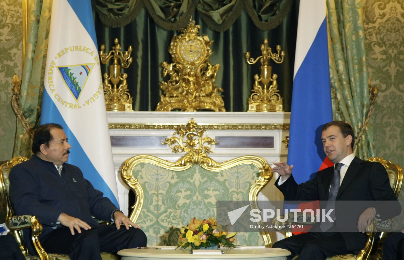 Daniel Ortega Saavedra paying official visit to Russia