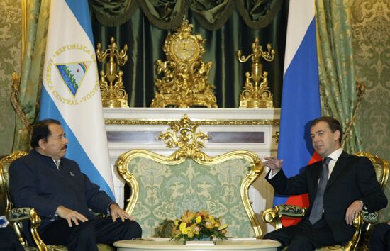 Daniel Ortega Saavedra paying official visit to Russia