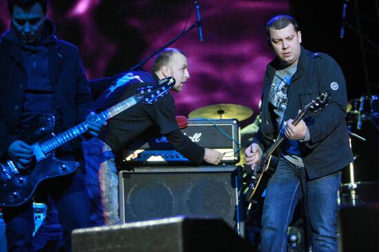 Concert marking 25th anniversary of Nautilus Pompilius rock band