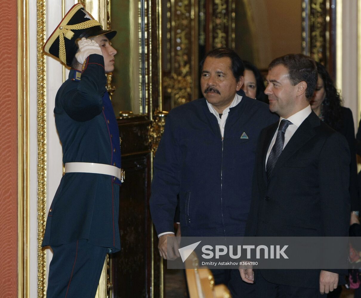Russian-Nicaraguan talks at the Kremlin
