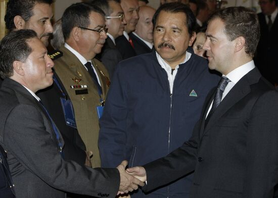 Russian-Nicaraguan talks at the Kremlin