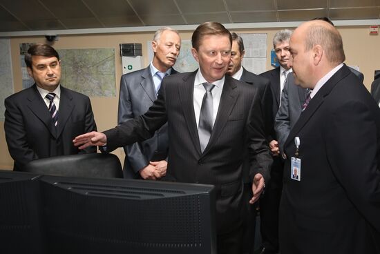 Sergei Ivanov visits Moscow Air Traffic Control Center
