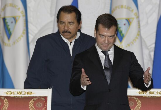 Russian-Nicaraguan talks in Kremlin