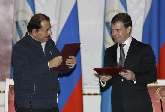 Russian-Nicaraguan talks in the Kremlin