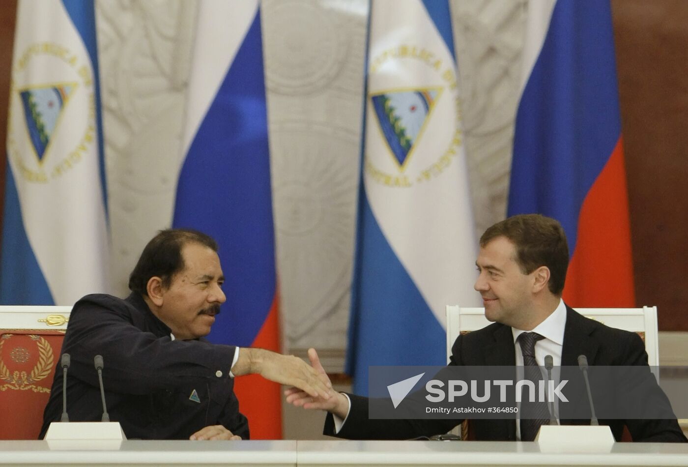 Russian-Nicaraguan talks in Kremlin