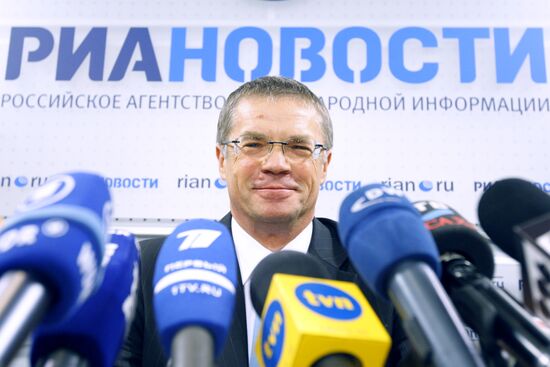 RIA Novosti news conference