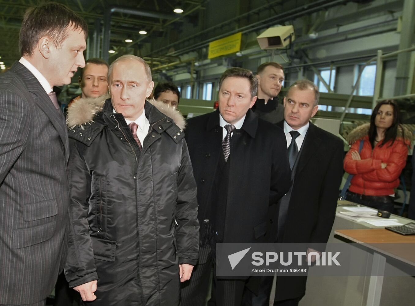 Vladimir Putin visits Lipetsk