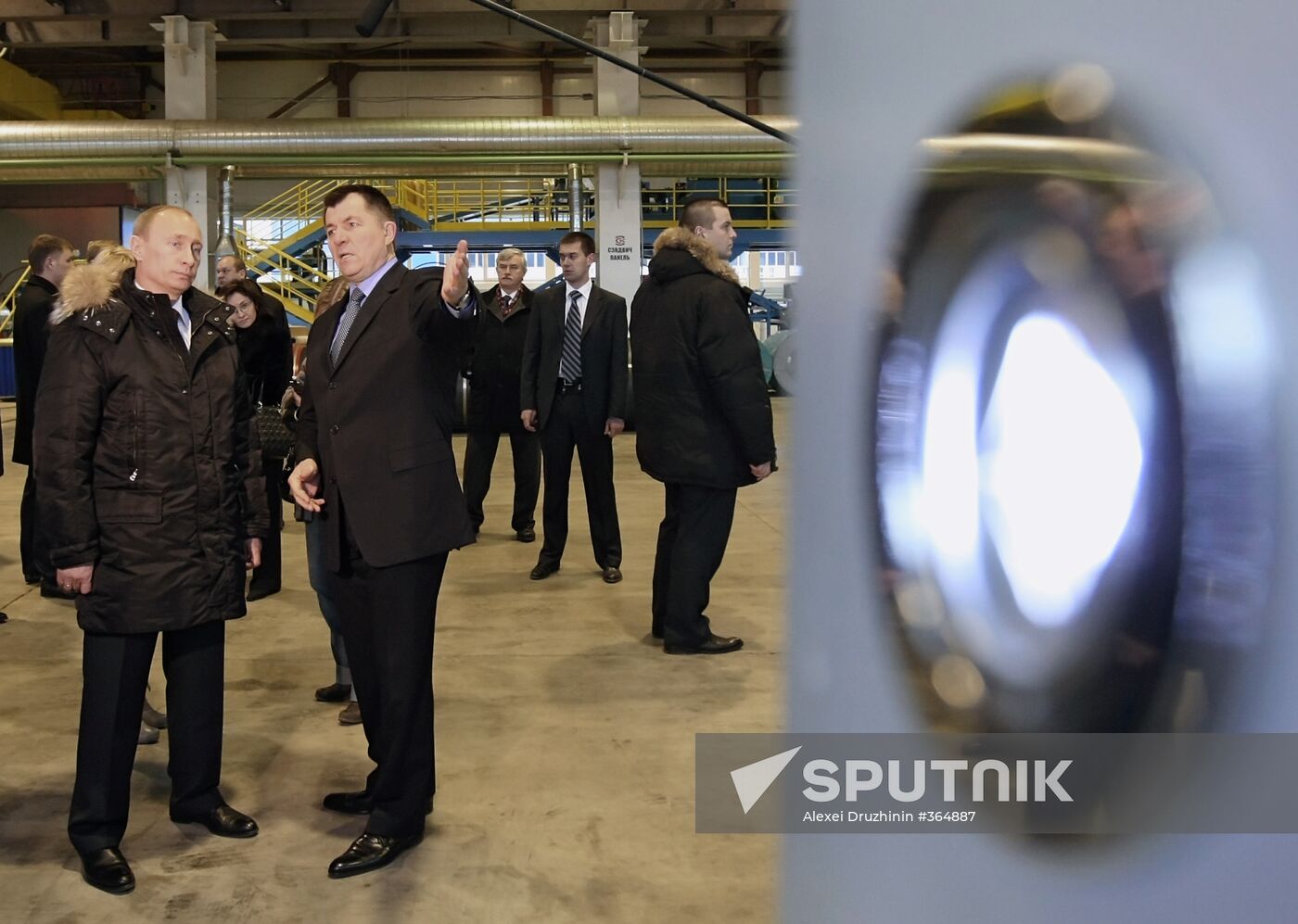 Vladimir Putin visits Lipetsk