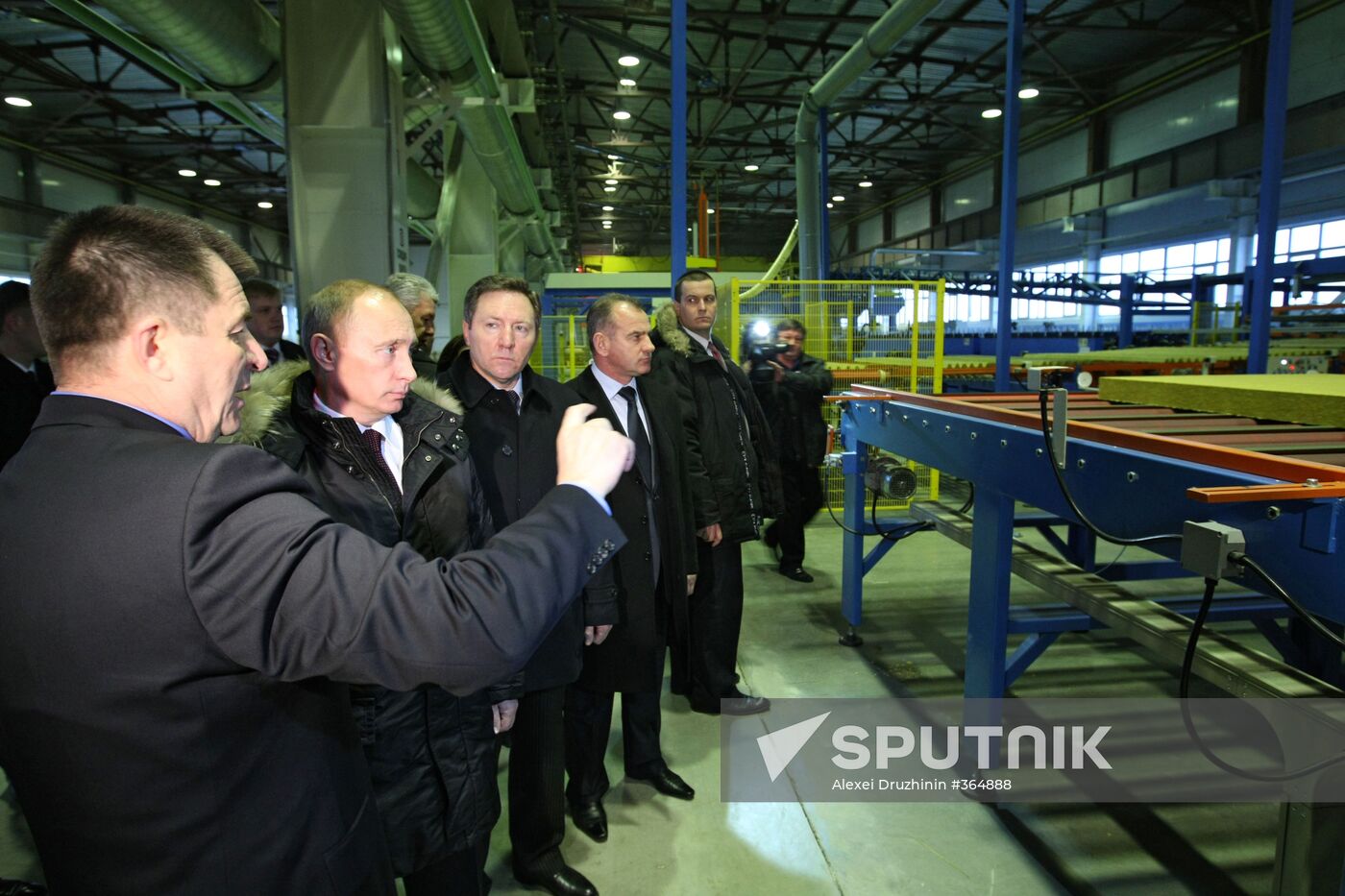 Vladimir Putin visits Lipetsk